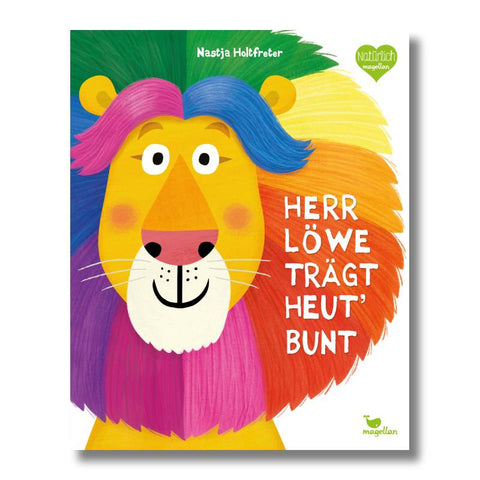 Herr Löwe trägt heut' bunt