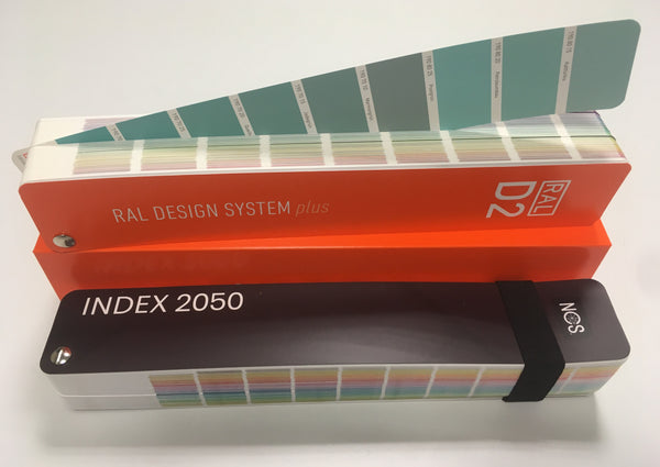 Farbfächer-Bundle NCS Index 2050 & RAL Design D2