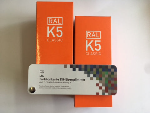 RAL K5 Farbfächer Set